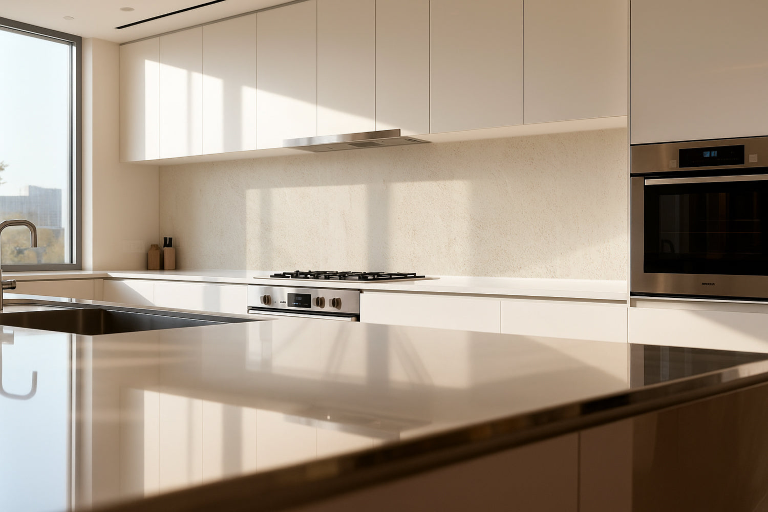 Küchenrückwand Betonoptik