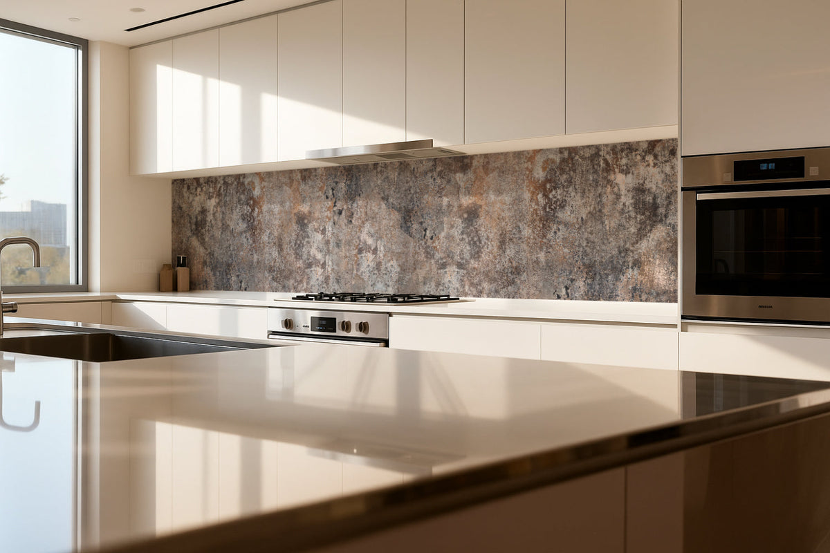 Küchenrückwand Betonoptik