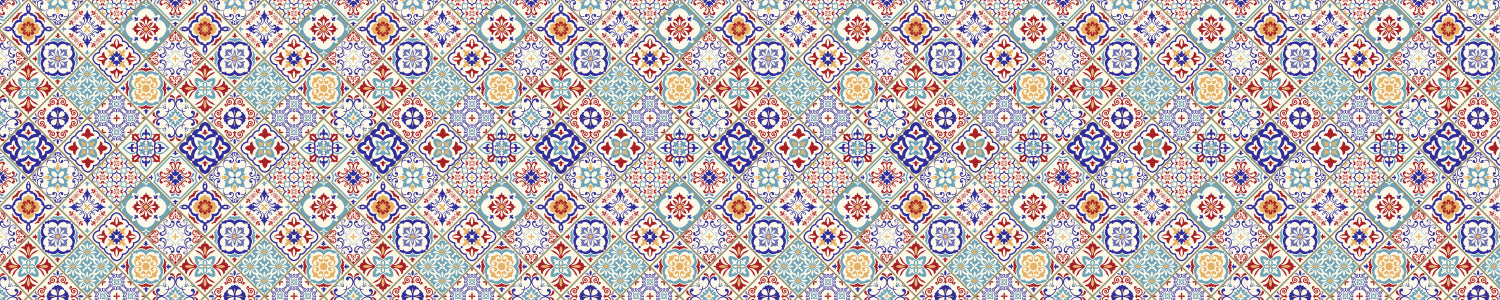 Küchenrückwand Patchwork