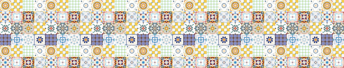 Küchenrückwand Patchwork