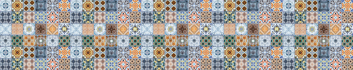 Küchenrückwand Patchwork