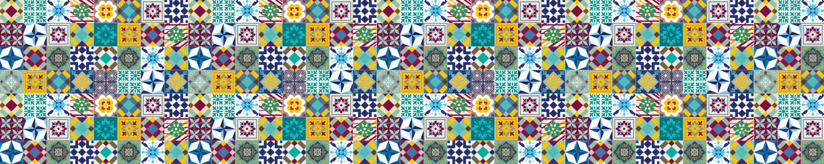 Küchenrückwand Patchwork