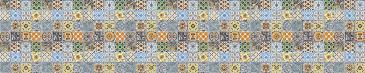 Küchenrückwand Patchwork