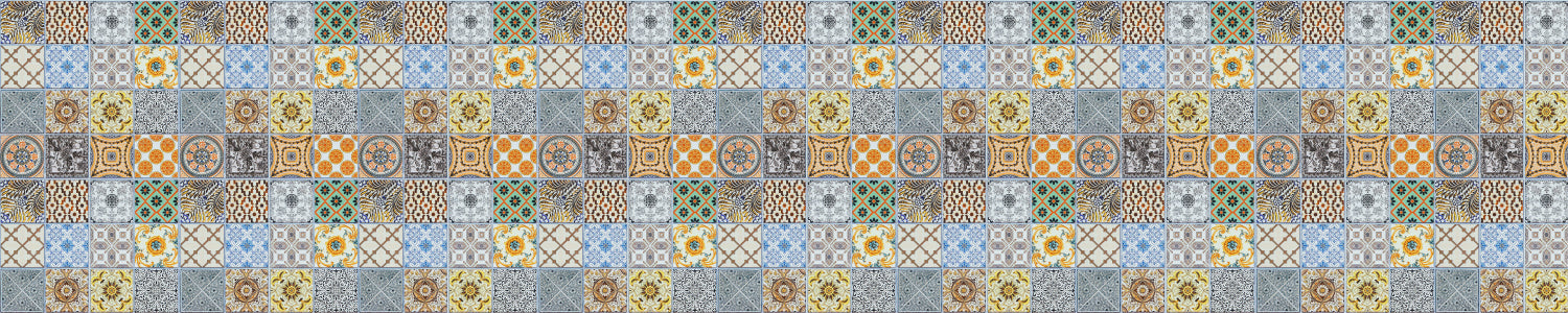 Küchenrückwand Patchwork