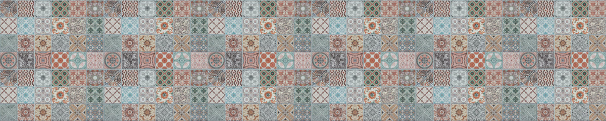 Küchenrückwand Patchwork