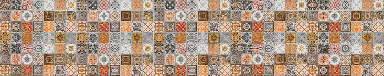 Küchenrückwand Patchwork