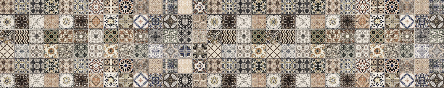 Küchenrückwand Patchwork