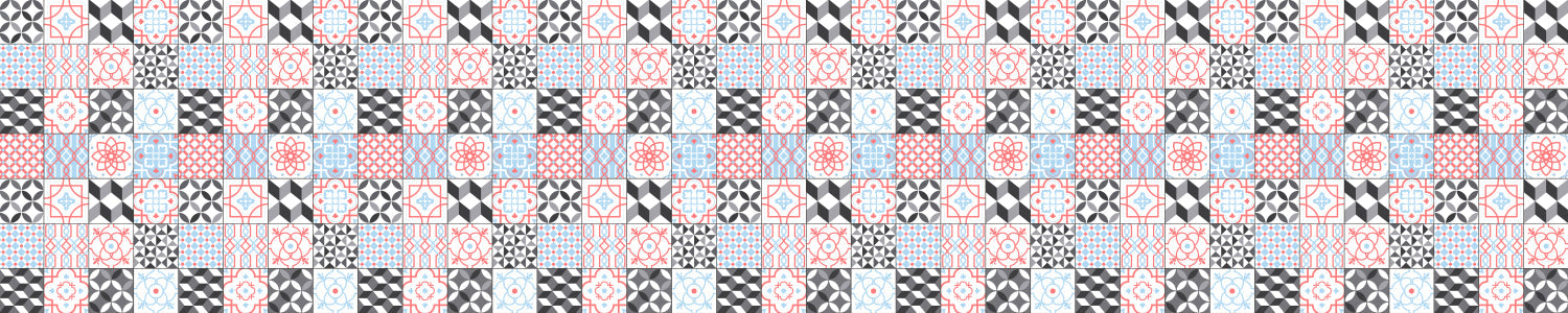 Küchenrückwand Patchwork