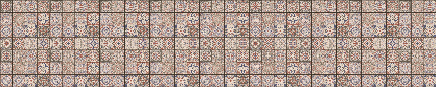 Küchenrückwand Patchwork