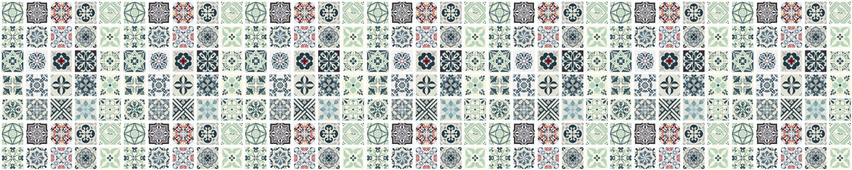 Küchenrückwand Patchwork