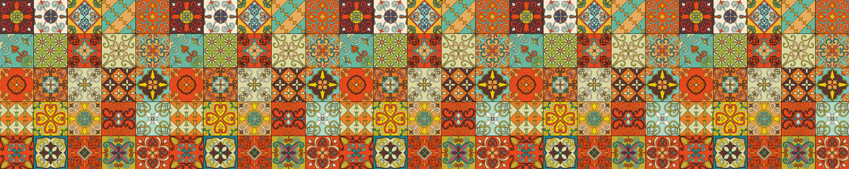 Küchenrückwand Patchwork