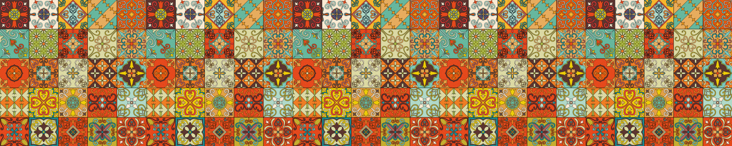 Küchenrückwand Patchwork