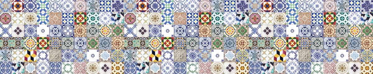 Küchenrückwand Patchwork