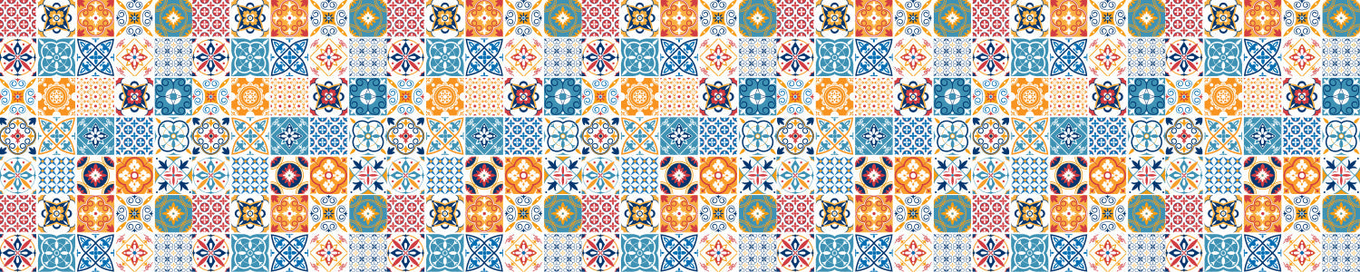 Küchenrückwand Patchwork