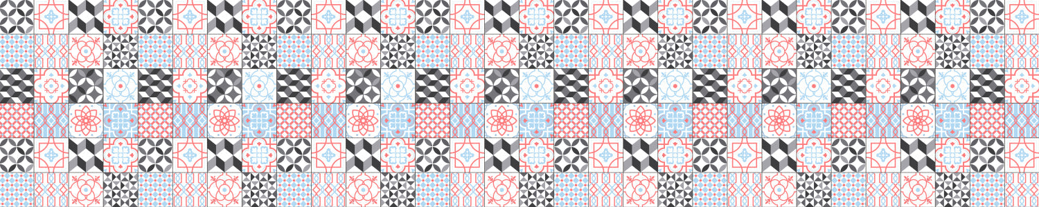 Küchenrückwand Patchwork