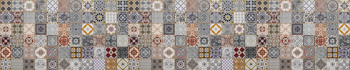 Küchenrückwand Patchwork