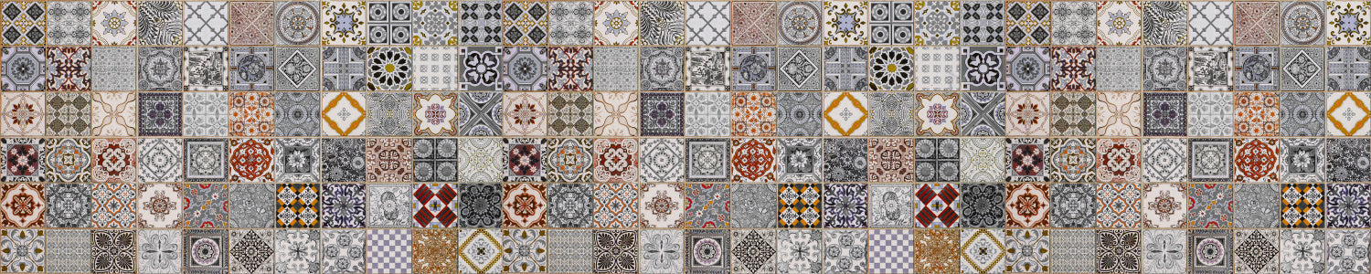 Küchenrückwand Patchwork