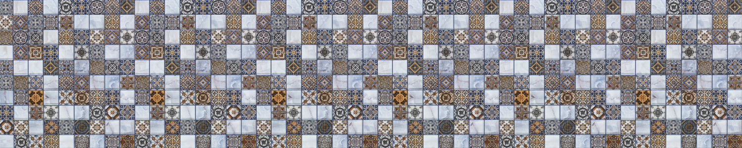 Küchenrückwand Patchwork