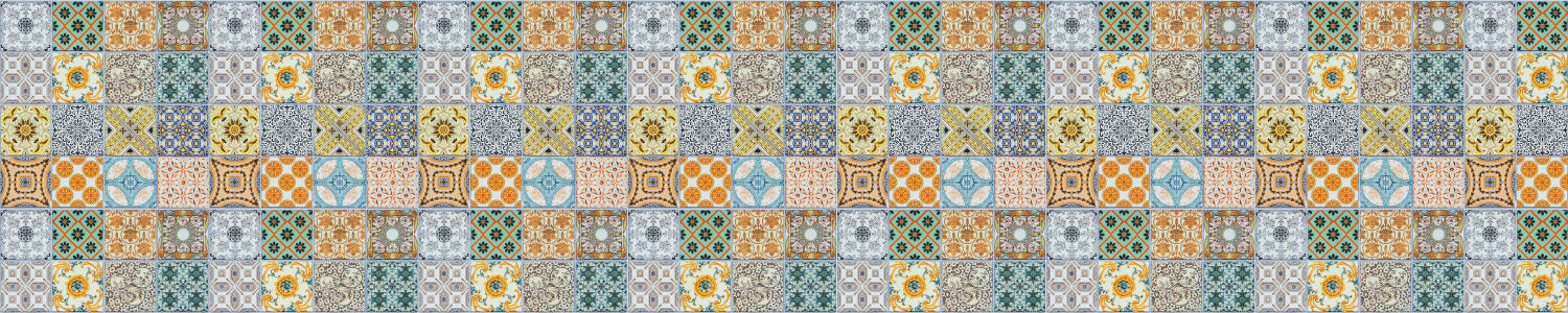 Küchenrückwand Patchwork