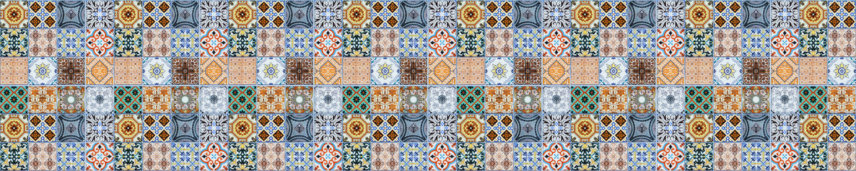 Küchenrückwand Patchwork