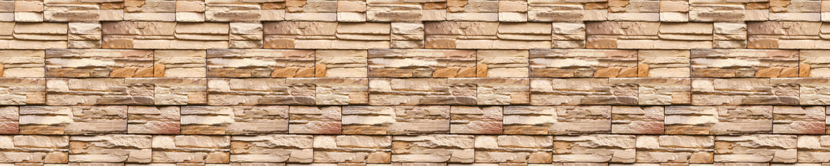 Küchenrückwand Steinoptik