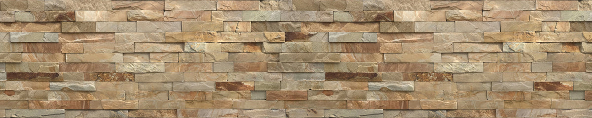 Küchenrückwand Steinoptik