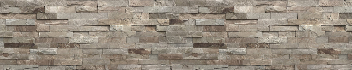 Küchenrückwand Steinoptik