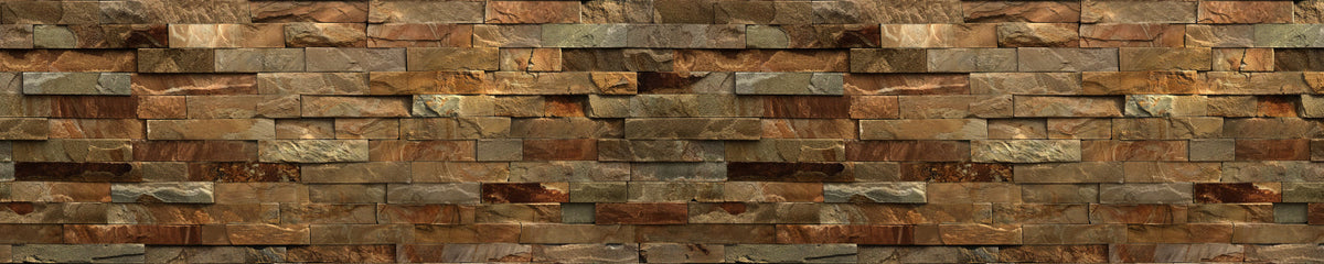 Küchenrückwand Steinoptik