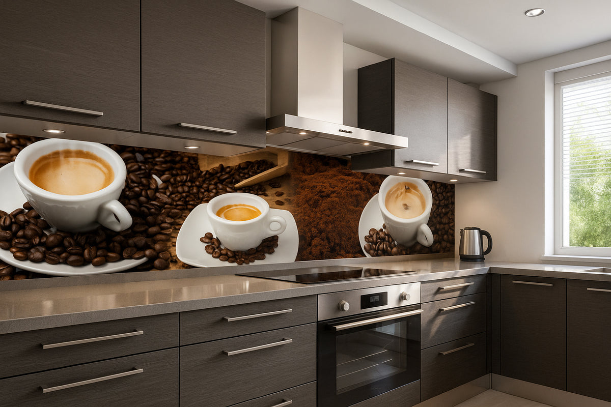 Küchenrückwand Kaffee & Espresso