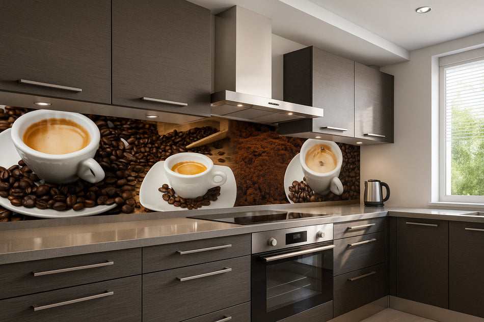 Küchenrückwand Kaffee & Espresso