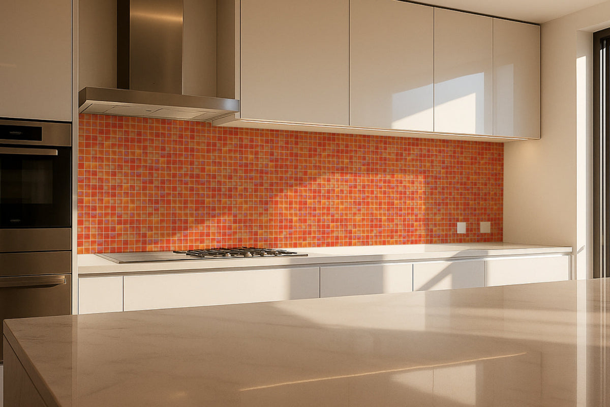 Küchenrückwand Fliesenoptik