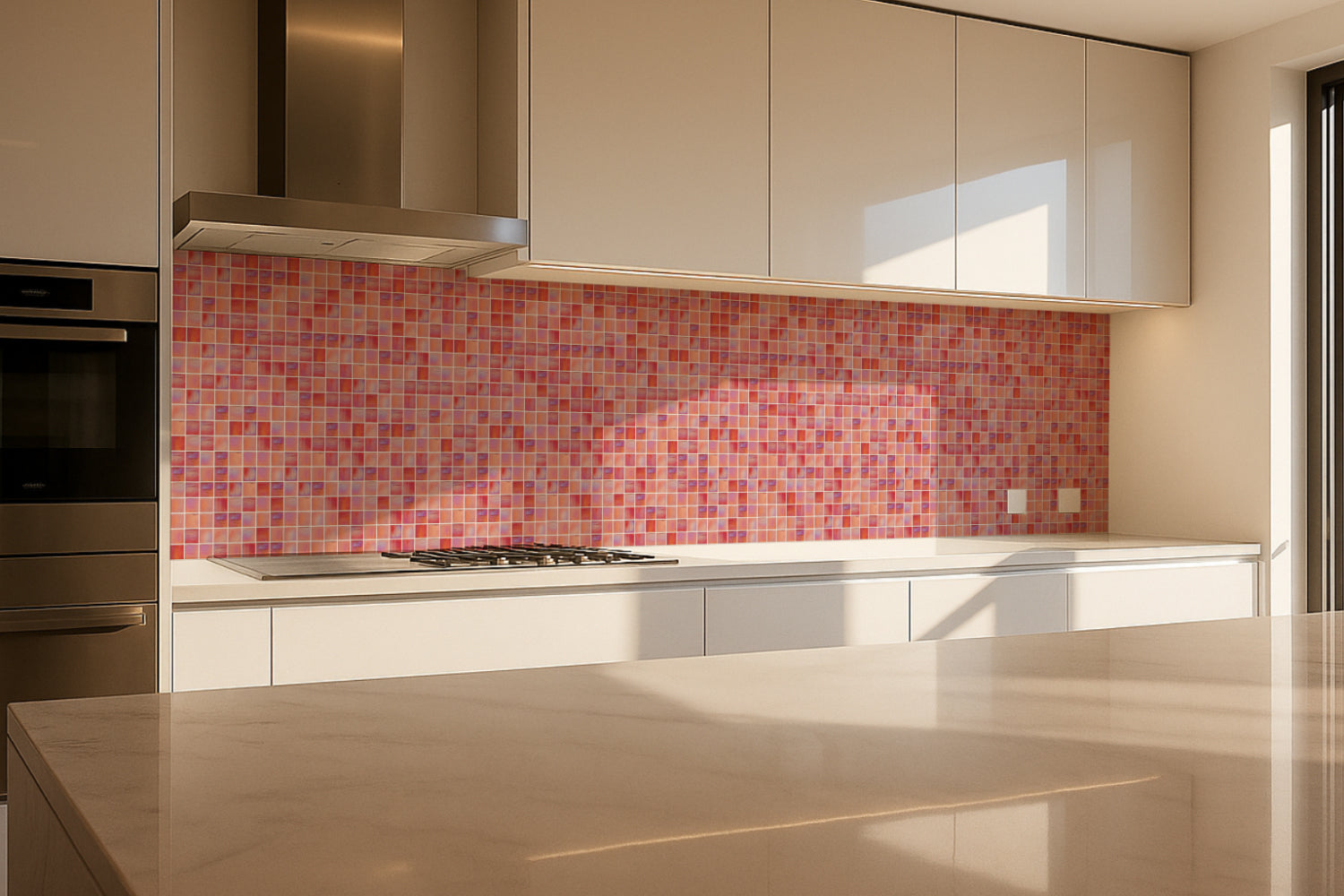 Küchenrückwand Fliesenoptik