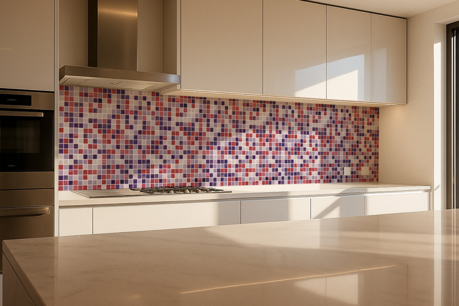 Küchenrückwand Fliesenoptik