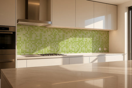 Küchenrückwand Fliesenoptik