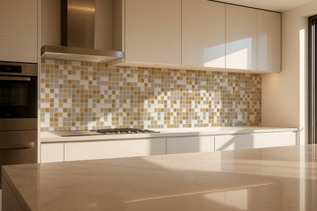 Küchenrückwand Fliesenoptik