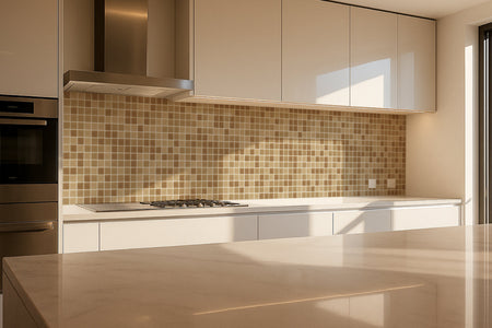 Küchenrückwand Fliesenoptik