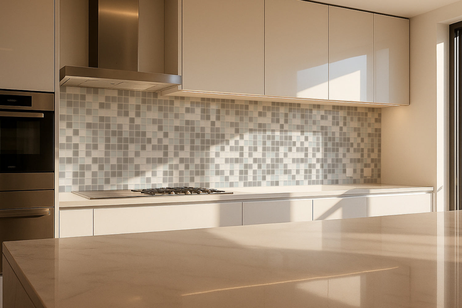 Küchenrückwand Fliesenoptik