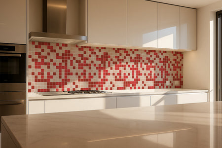 Küchenrückwand Fliesenoptik