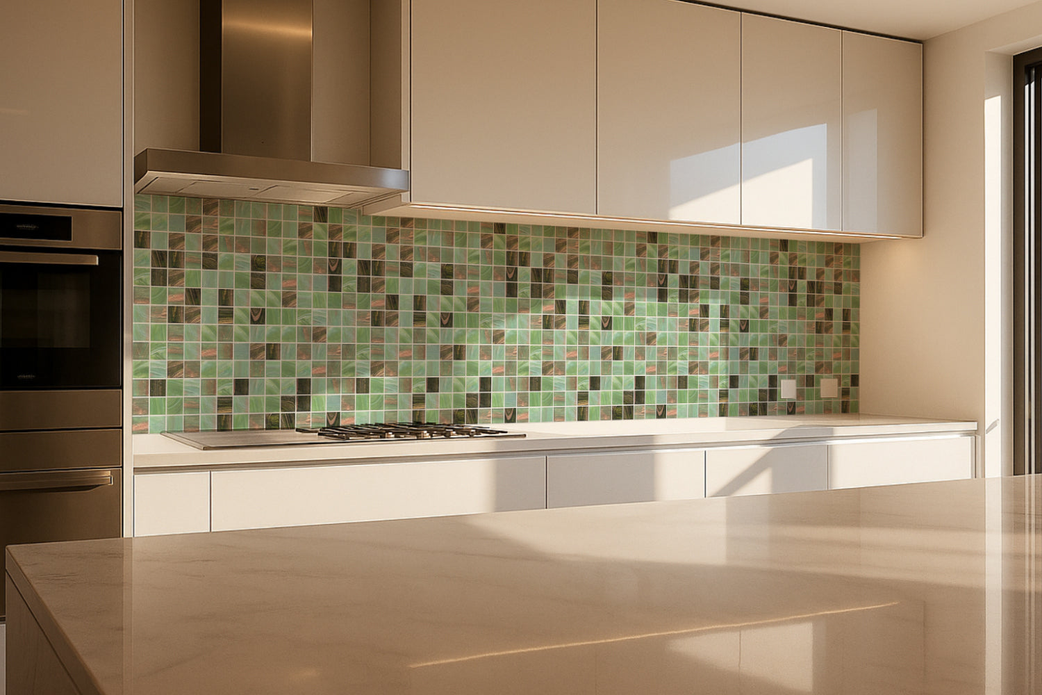 Küchenrückwand Fliesenoptik