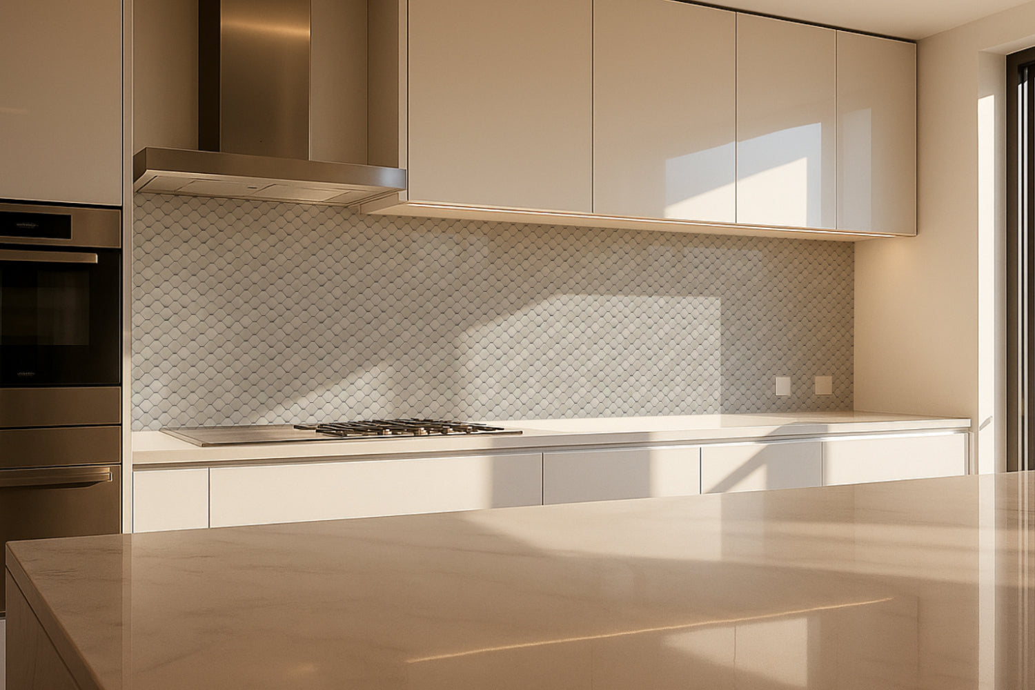 Küchenrückwand Fliesenoptik