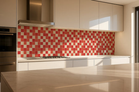 Küchenrückwand Fliesenoptik