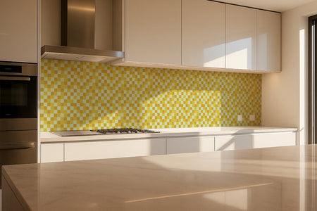 Küchenrückwand Fliesenoptik