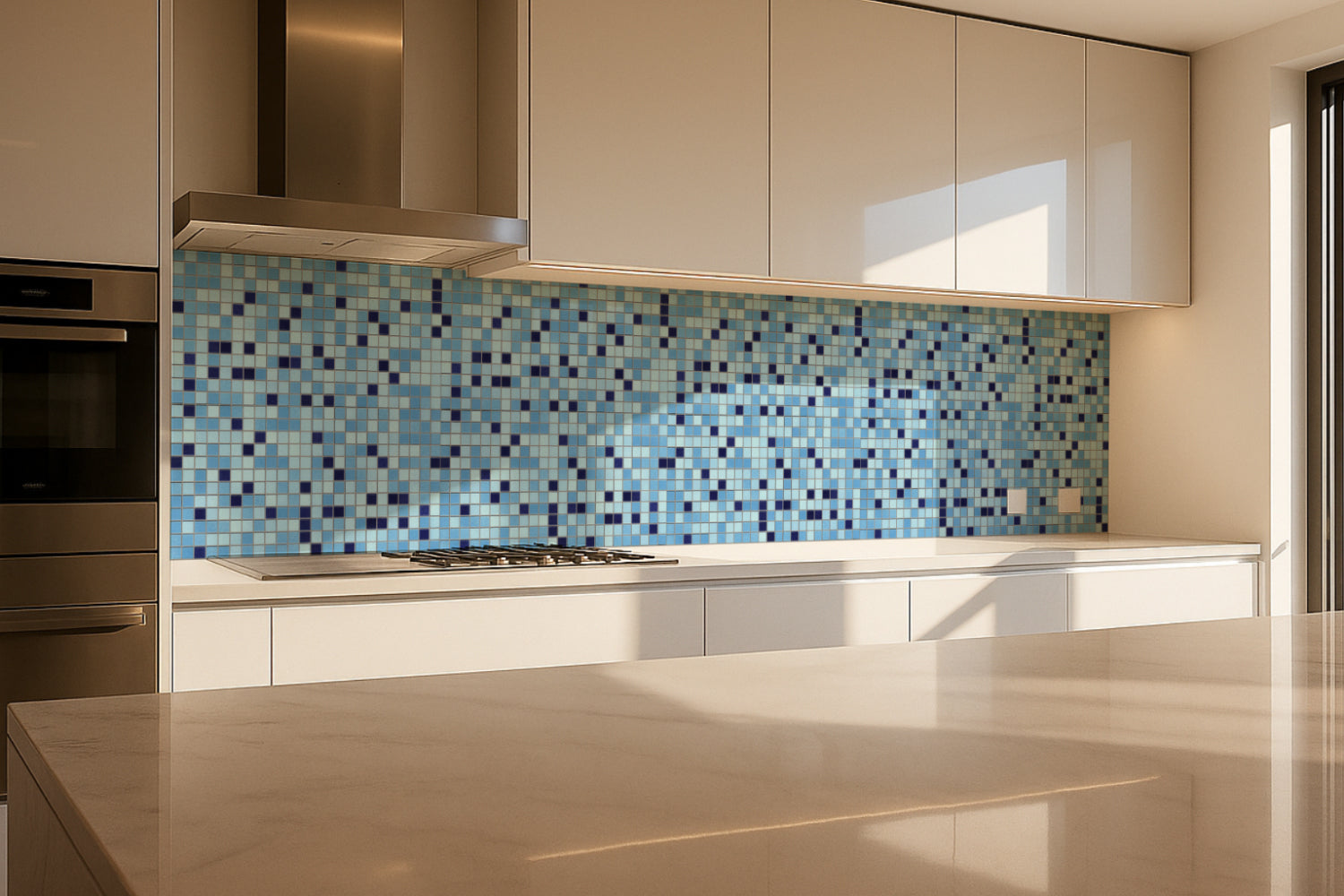 Küchenrückwand Fliesenoptik