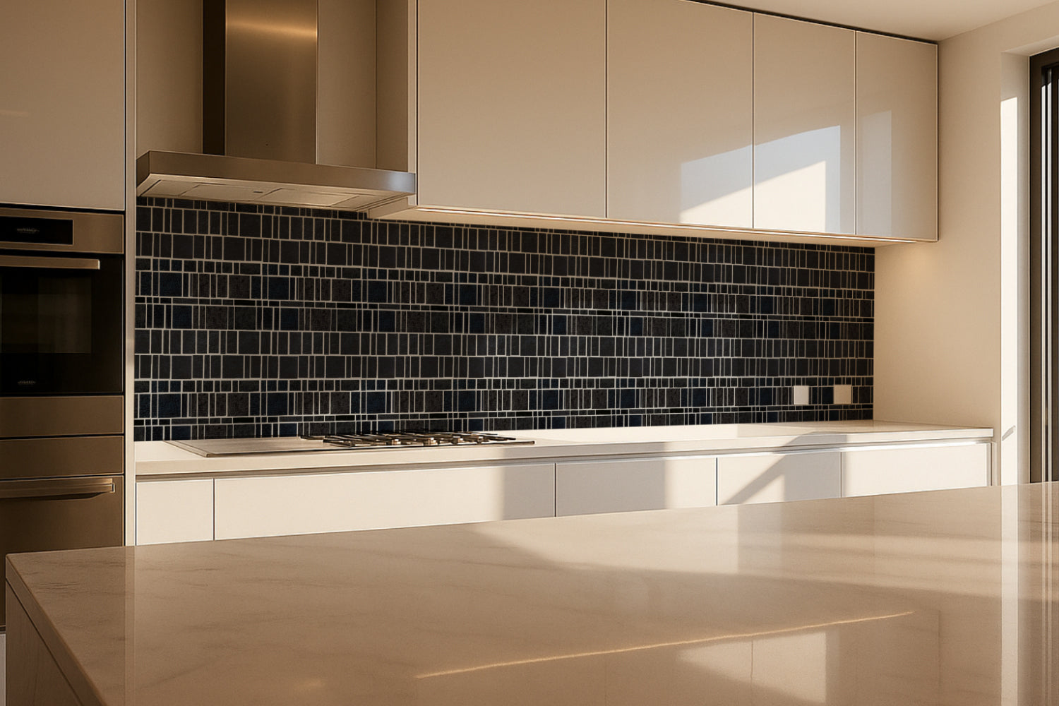 Küchenrückwand Fliesenoptik