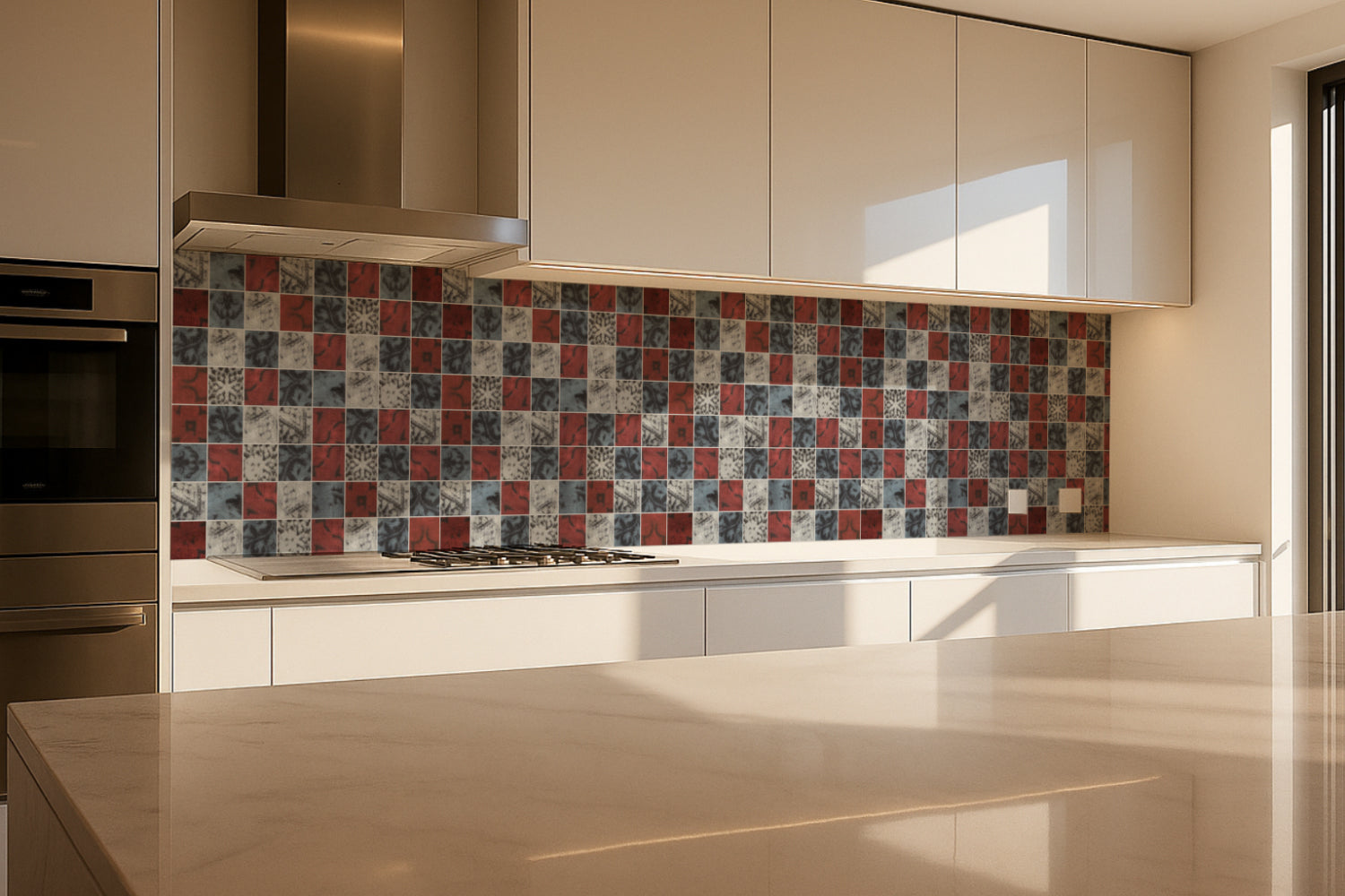 Küchenrückwand Fliesenoptik