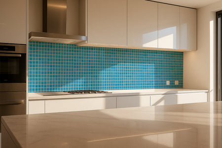 Küchenrückwand Fliesenoptik