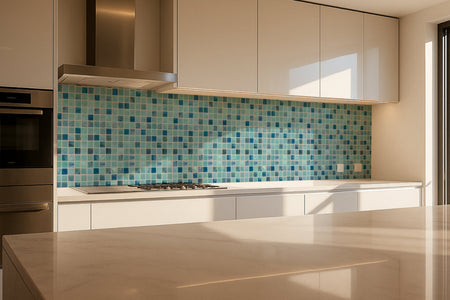 Küchenrückwand Fliesenoptik