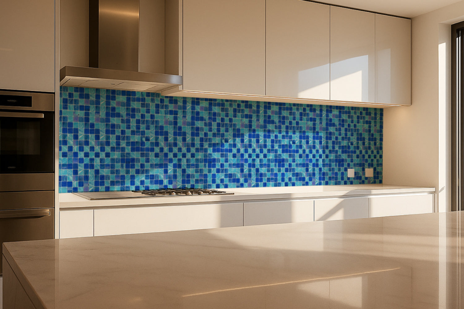 Küchenrückwand Fliesenoptik