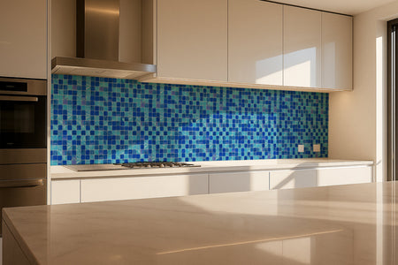 Küchenrückwand Fliesenoptik