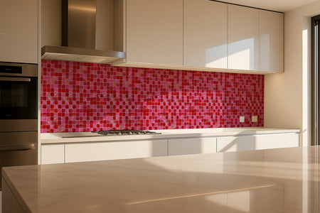 Küchenrückwand Fliesenoptik